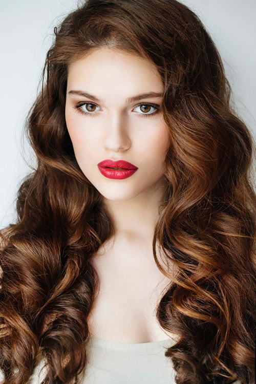 Brown hair colors for long hair 2021-2022