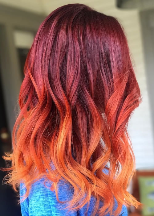 Ombre hair color ideas for women 2021-2022