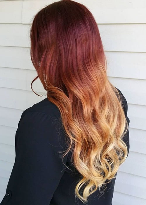 Ombre hair color ideas for women 2021-2022
