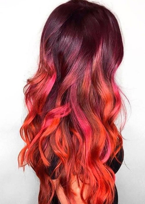 Ombre hair color ideas for women 2021-2022