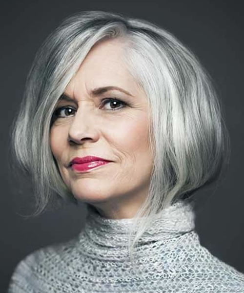 Short haircuts and hairstyles for older women in 2021-2022