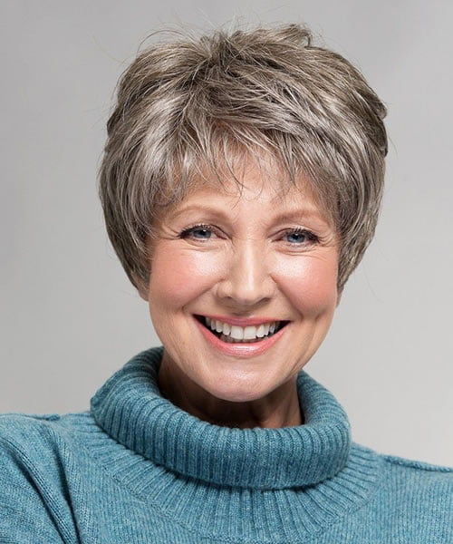 Short haircuts and hairstyles for older women in 2021-2022