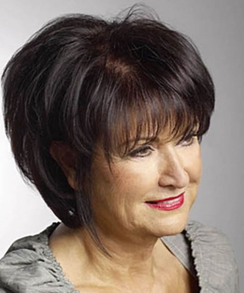 Short haircuts and hairstyles for older women in 2021-2022