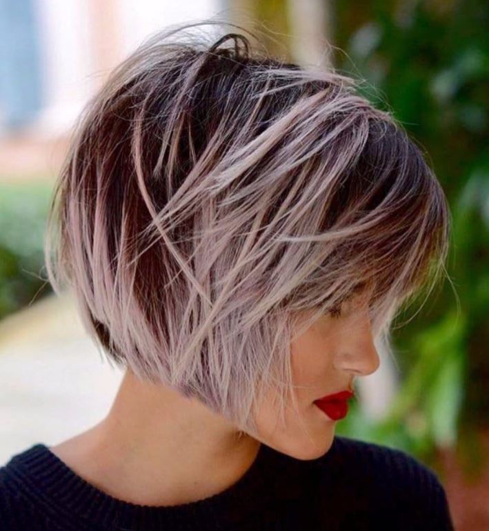 Balayage short hair 2021-2022