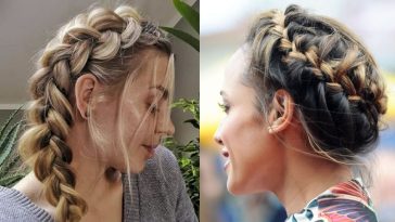 French braid hairstyles 2012-2022