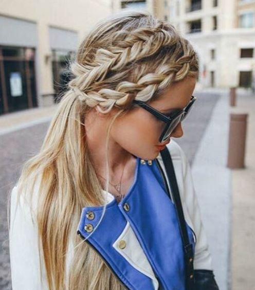 French braid hairstyles 2021-2022