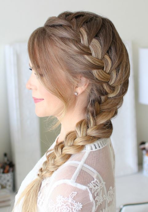 French braid hairstyles 2021-2022