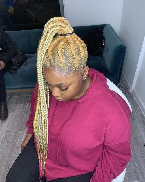 Ponytail hairstyles for black women in 2021-2022