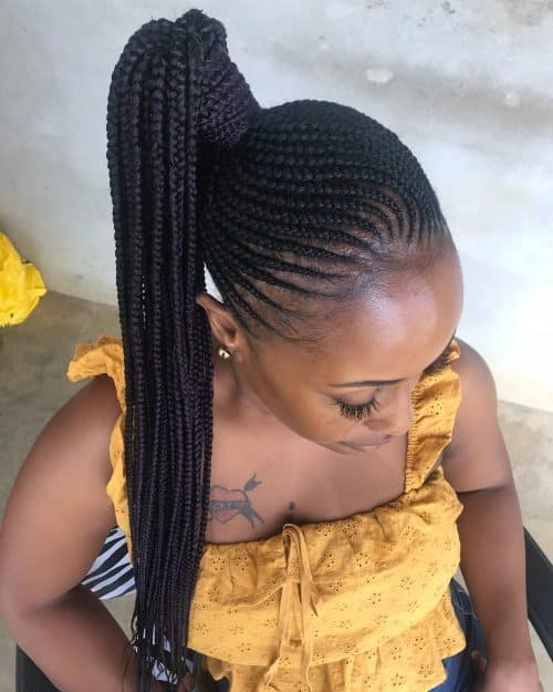 Ponytail hairstyles for black women in 2021-2022