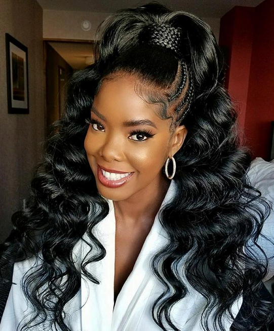 Ponytail hairstyles for black women in 2021-2022