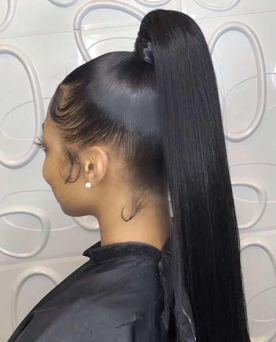 Ponytail hairstyles for black women in 2021-2022