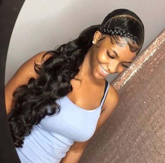 Ponytail hairstyles for black women in 2021-2022