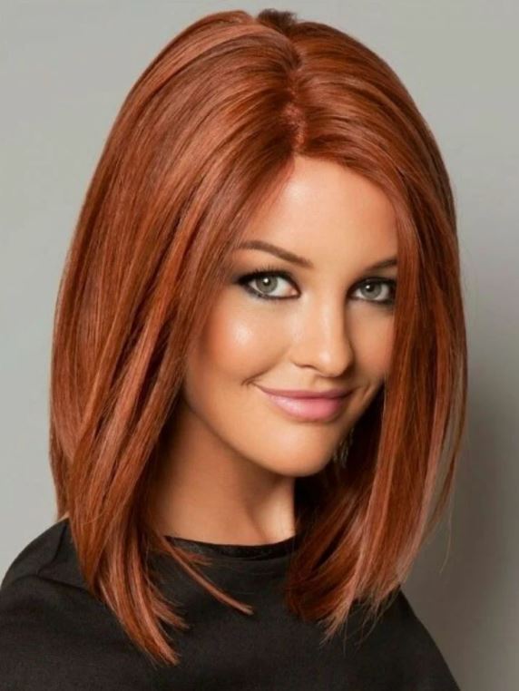 Red hair color ideas for medium length hair in 2021-2022