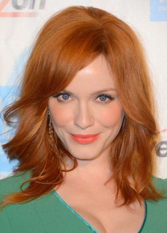 Red hair color ideas for medium length hair in 2021-2022