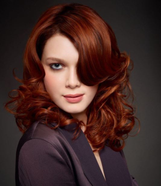 Red hair color ideas for medium length hair in 2021-2022