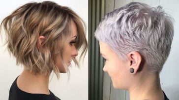 Short hairstyles for fine hair 2021-2022