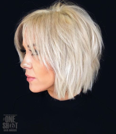 Short hairstyles for fine hair 2021-2022