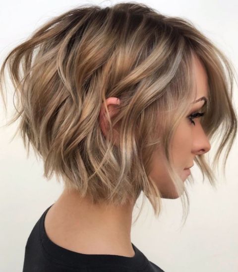 Short hairstyles for fine hair 2021-2022