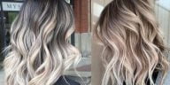Ash blonde balayage hair colors 2021-2022
