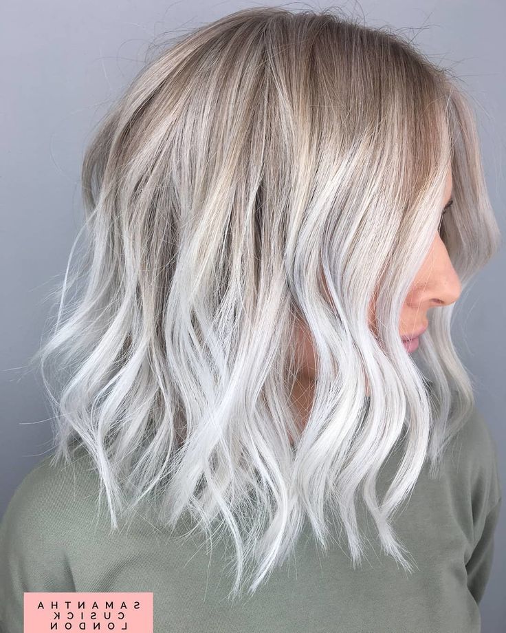 Ash blonde balayage hair colors 2021-2022
