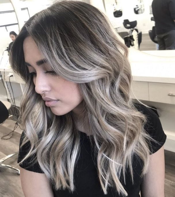 Ash Blonde Balayage Hair Colors in 2023
