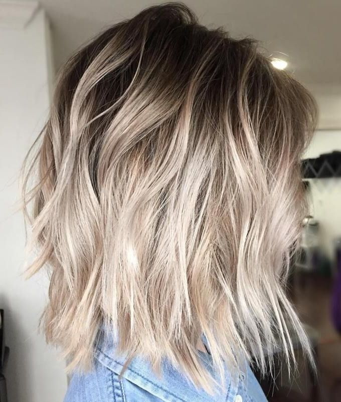 Ash blonde balayage hair colors 2021-2022