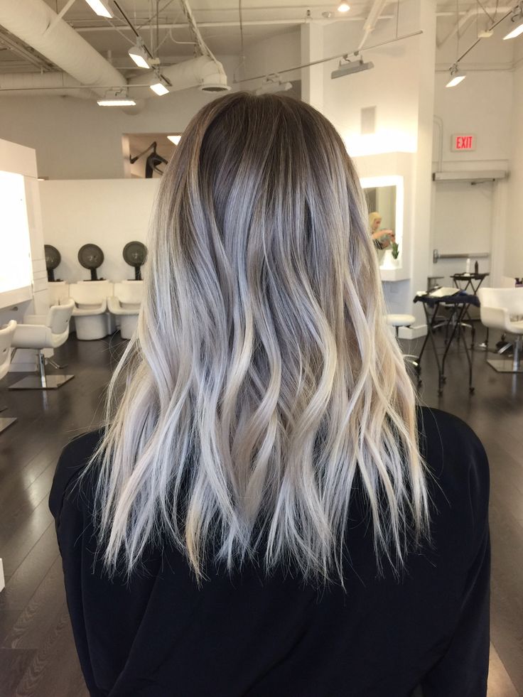 Ash blonde balayage hair colors 2021-2022