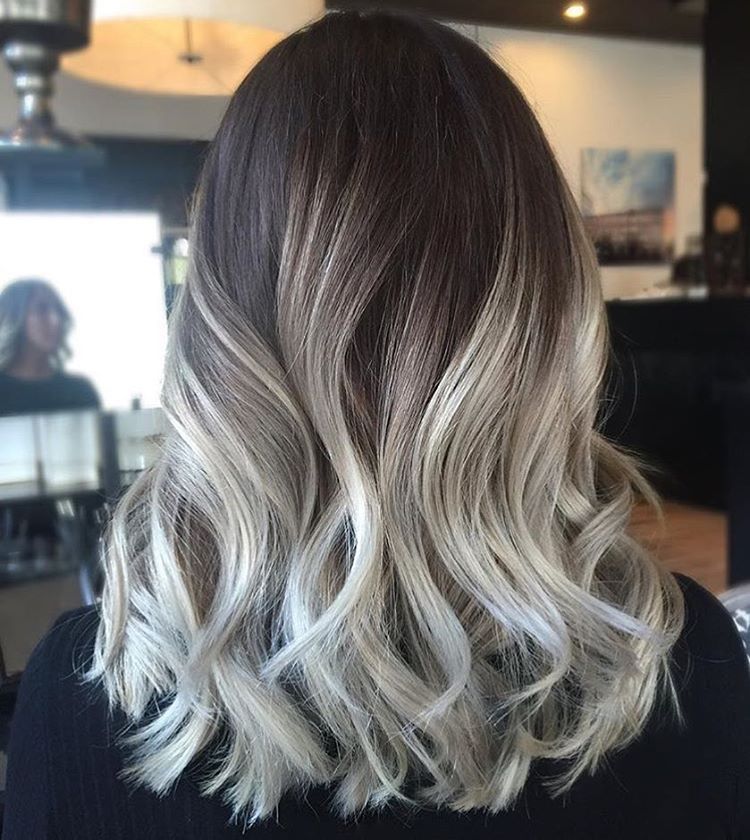 Ash blonde balayage hair colors 2021-2022