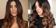 Brown ombre hair colors in 2021-2022