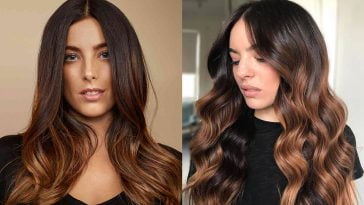 Brown ombre hair colors in 2021-2022