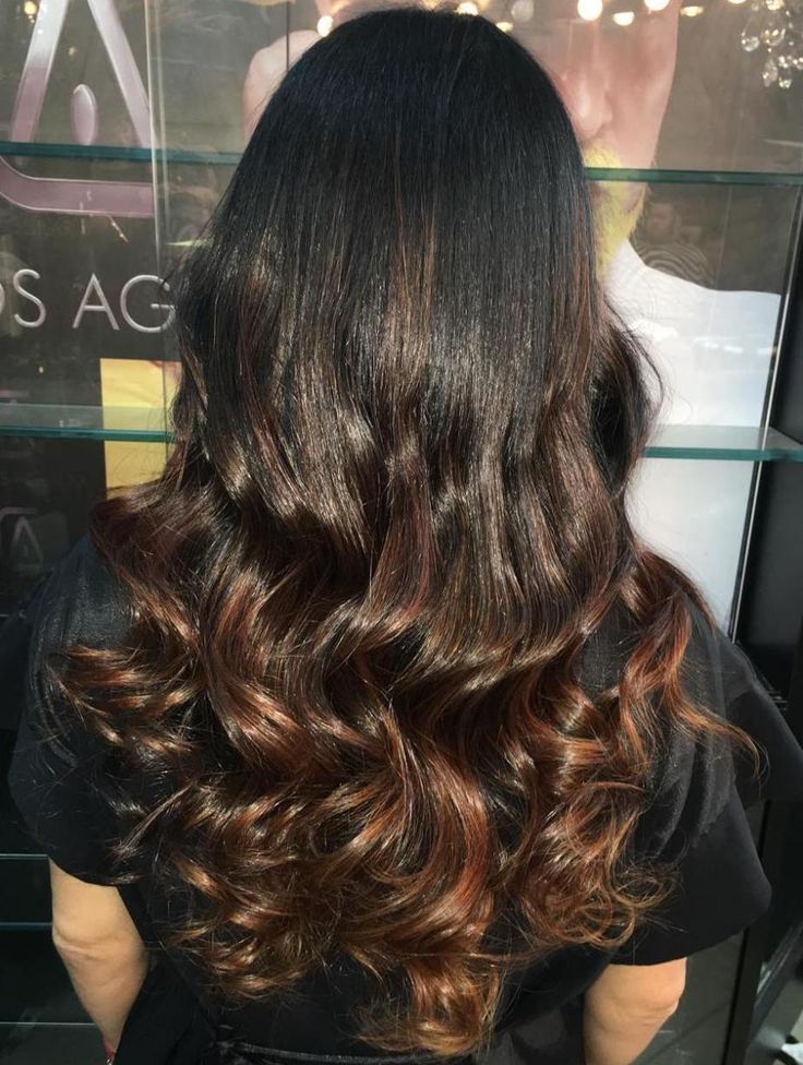 Brown ombre hair colors in 2021-2022