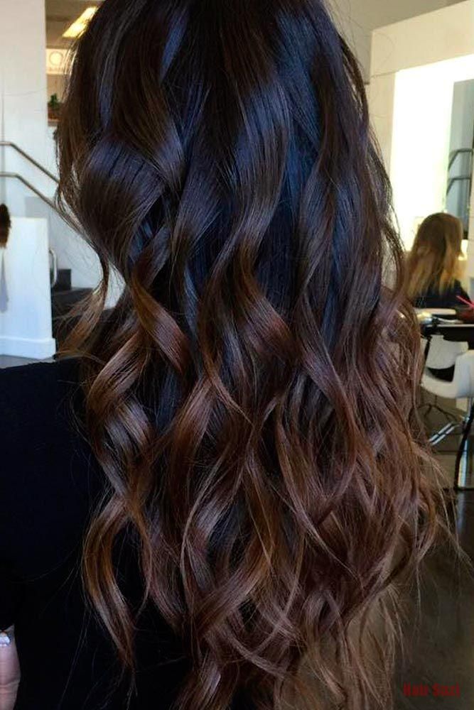 Brown ombre hair colors in 2021-2022