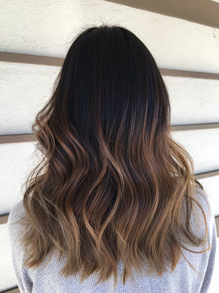 Brown ombre hair colors in 2021-2022