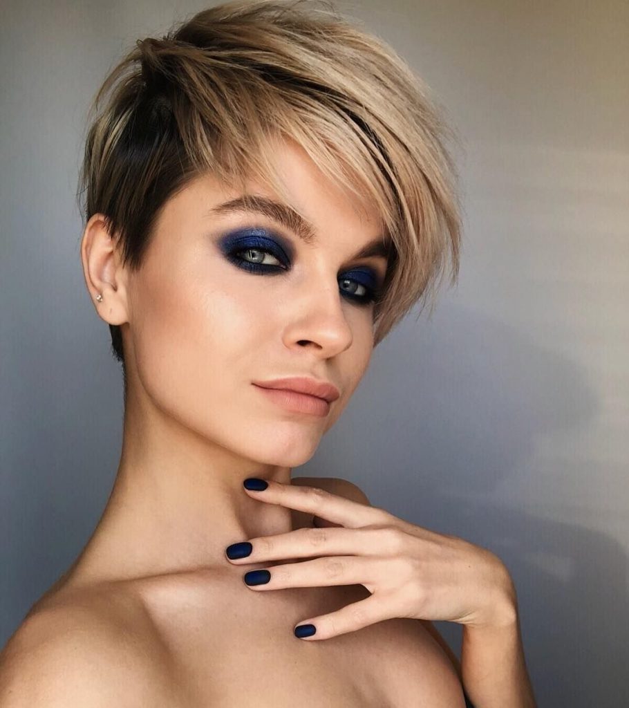 Asymmetrical Pixie haircuts 2021-2022
