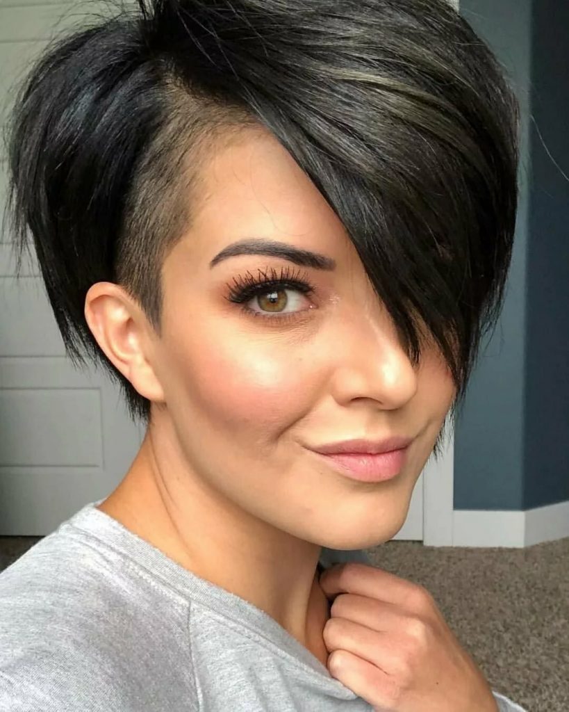 Asymmetrical Pixie haircuts 2021-2022