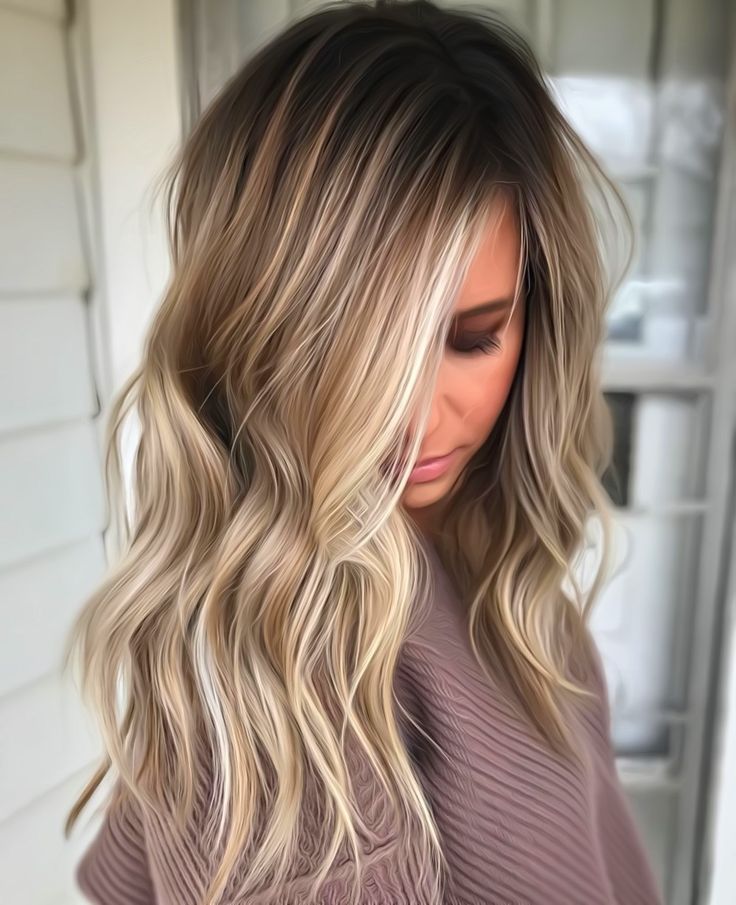 Blonde Balayage Hair Colors 2021-2022