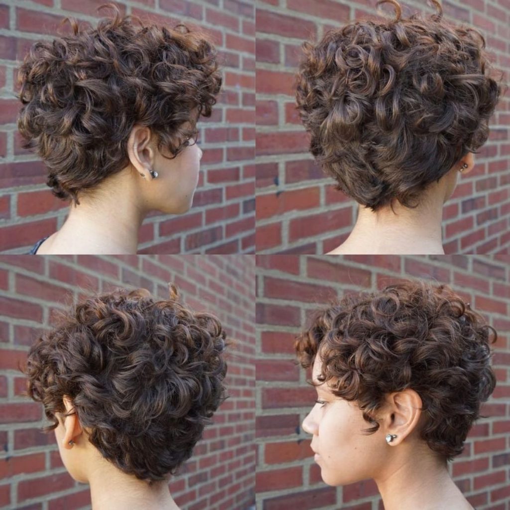 Curly Pixie Haircuts 2021-2022