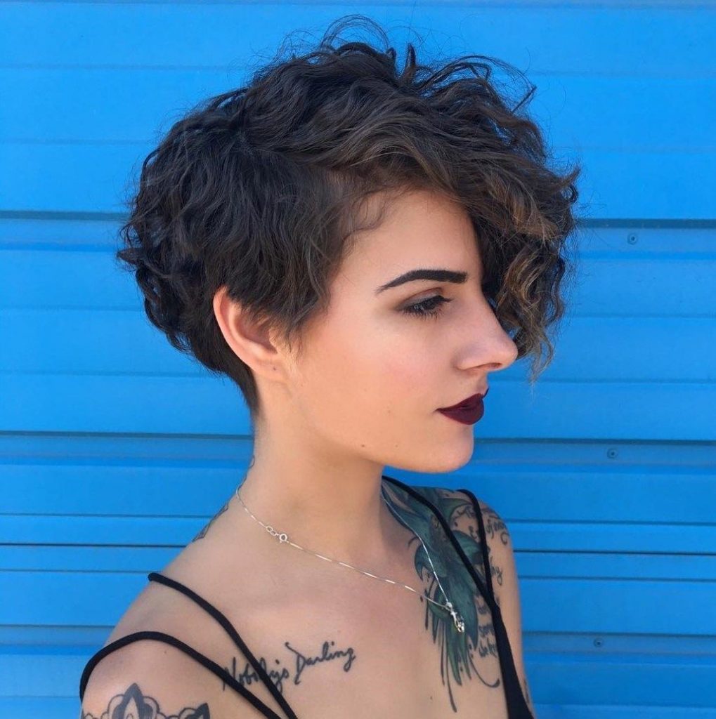Curly Pixie Haircuts 2021-2022