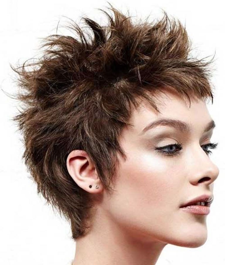 Short Spiky Hairstyles 2021-2022