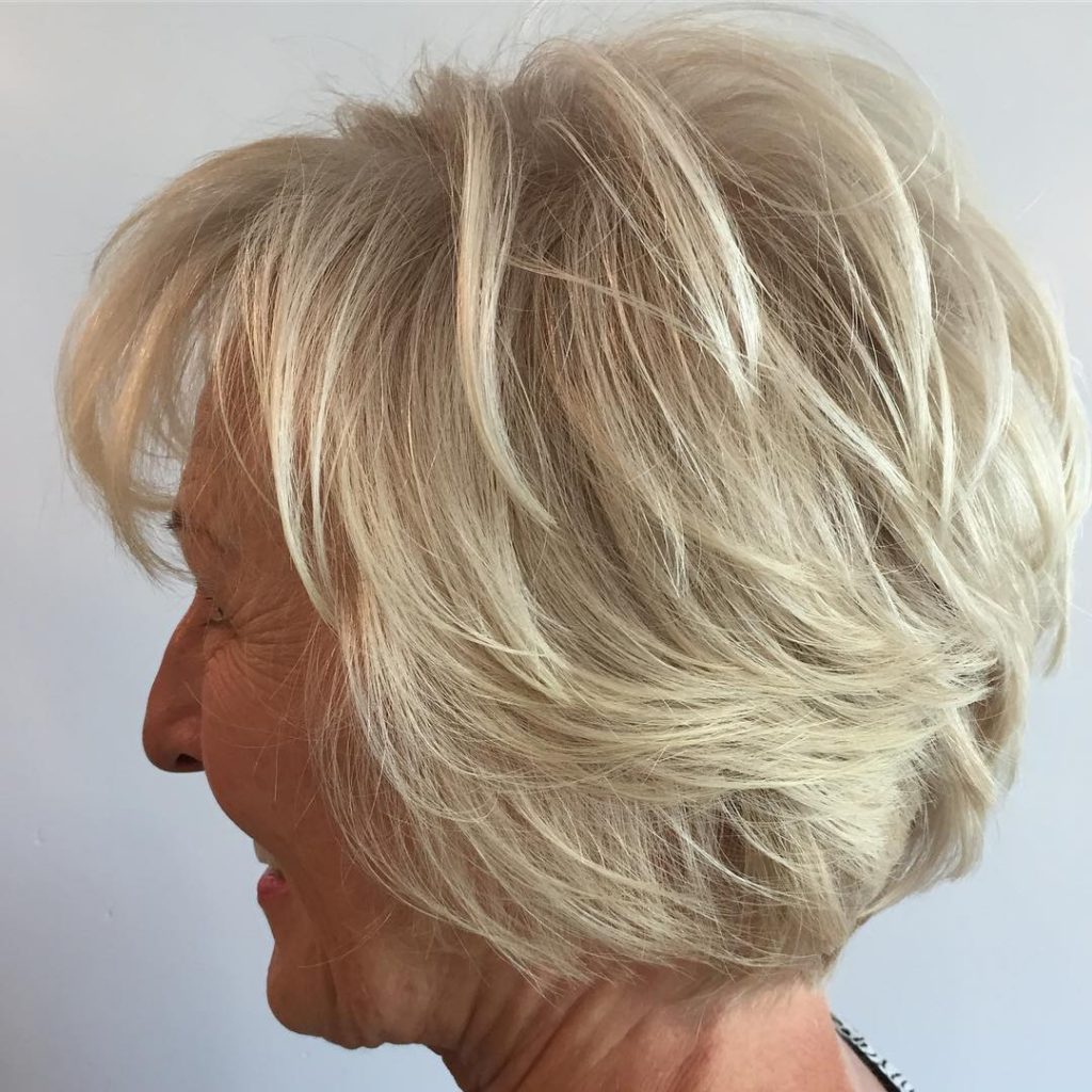 Short Bob Haircuts for Women Over 60 in 2021-2022