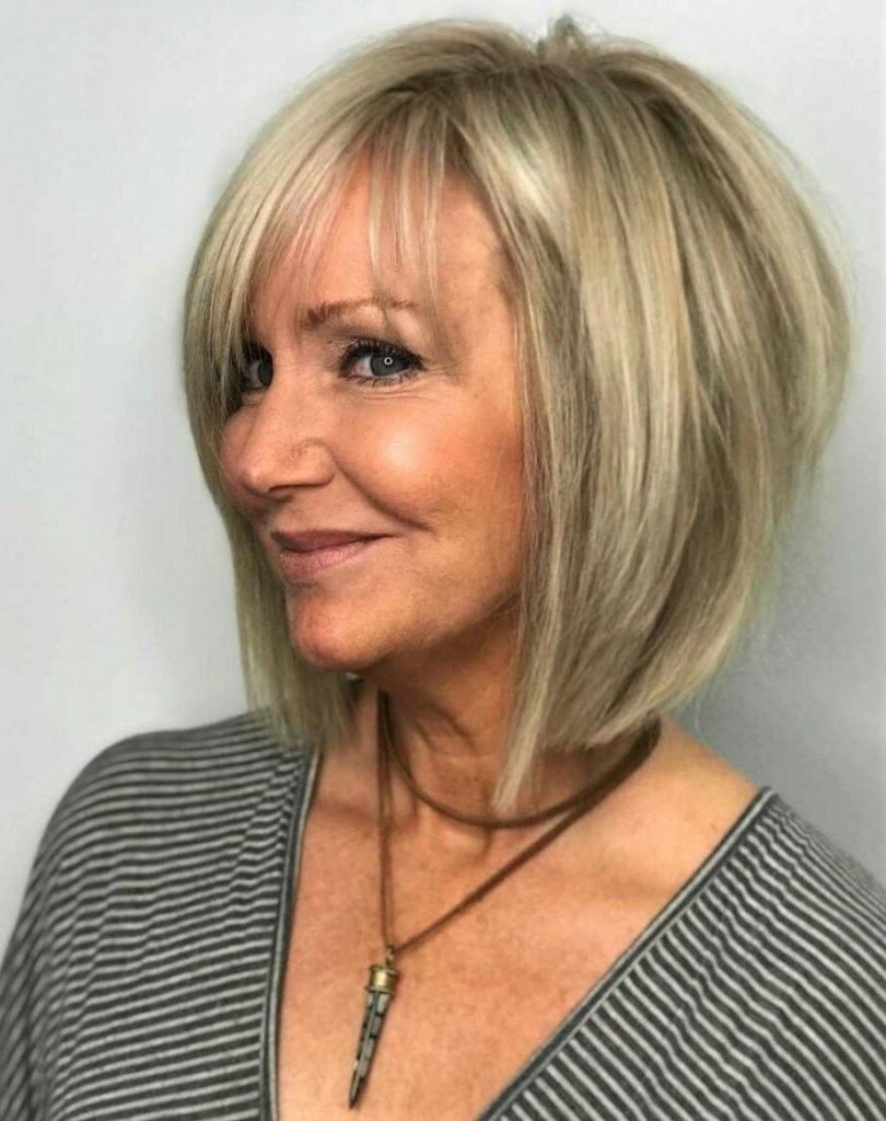 Short Bob Haircuts for Women Over 60 in 2021-2022
