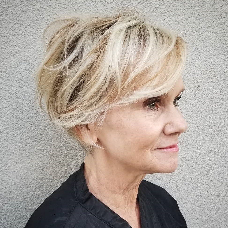 Short Bob Haircuts for Women Over 60 in 2021-2022