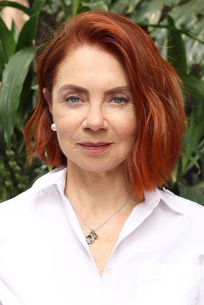 Short haircuts for women over 50 in 2021-2022