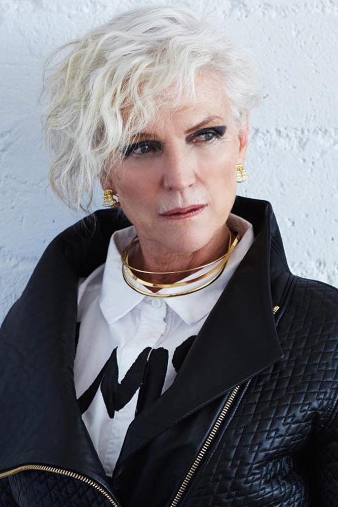 Short haircuts for women over 50 in 2021-2022