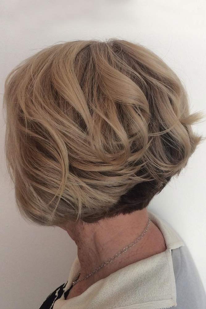 Short haircuts for women over 50 in 2021-2022