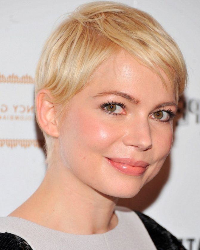 Pixie haircuts for women with round face in 2021-2022