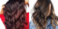 Balayage on black hair in 2021-2022