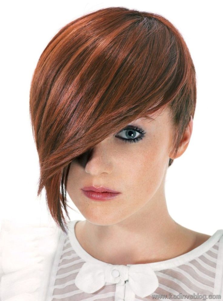 Asymmetrical Short Bob Haircuts, hairstyles in 2022