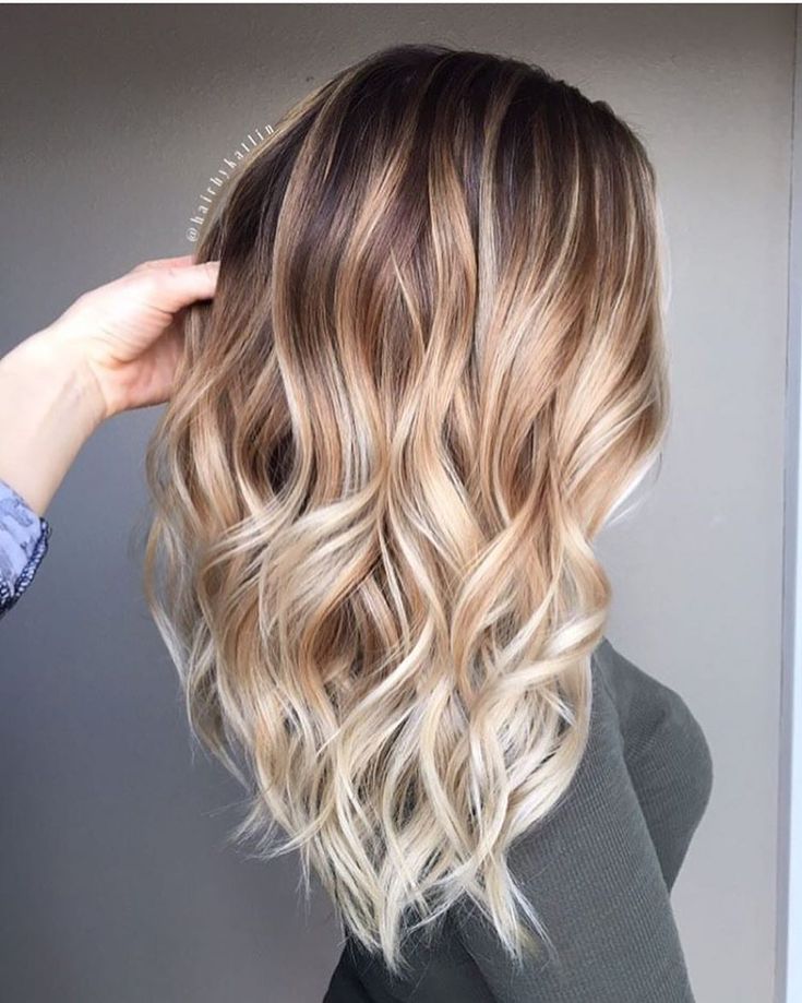 balayage v ombre hair 2022-2023