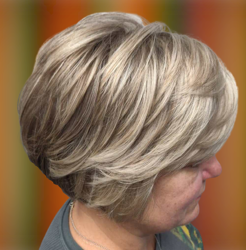 Short bob haircuts for women over 50-60 in 2022